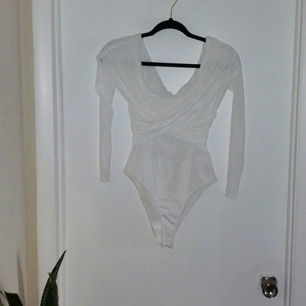 White elegant blouse